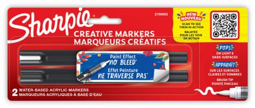 Sharpie 2pc Creative Markers Acrylic Brush