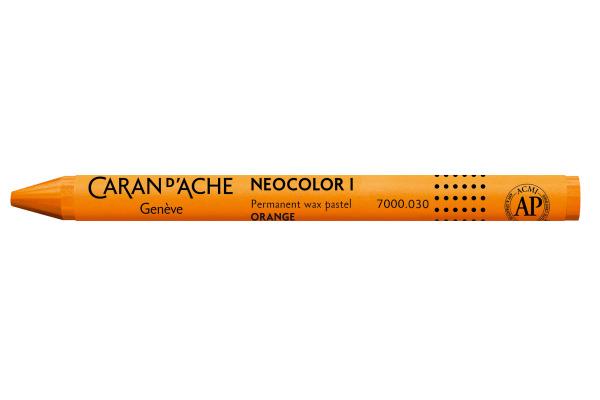 Orange Caran D'Ache Neocolor I Wax Pastel – A Work of Heart