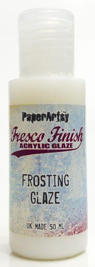 Frosting Glaze:  Fresco Finish Acrylic