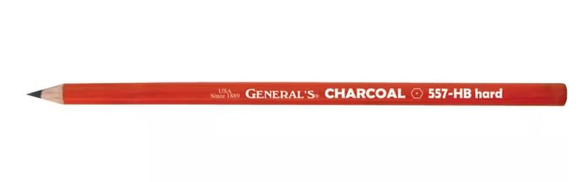 General's 557 Series Charcoal Pencil HB hard – A Work of Heart