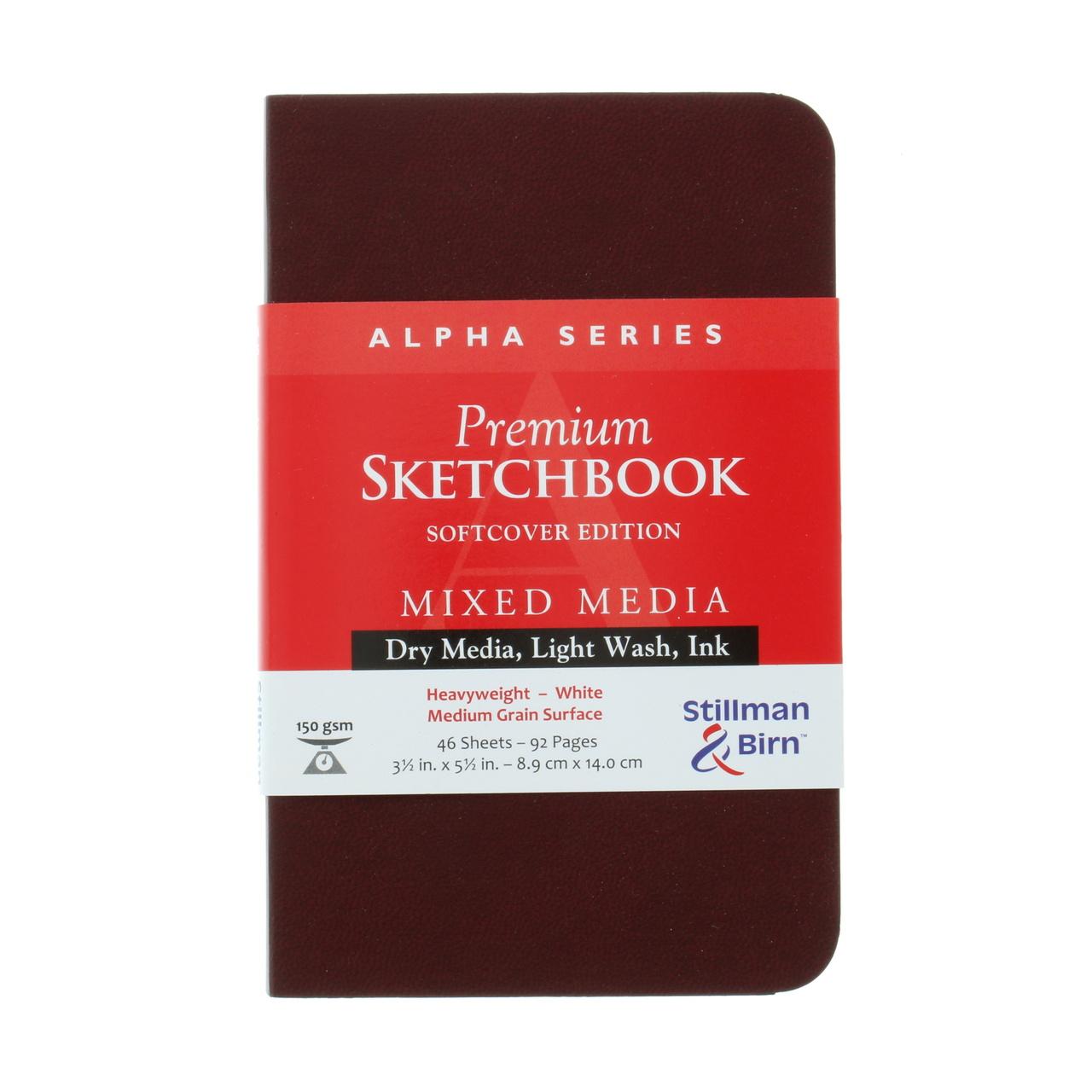 Stillman & Birn Alpha Series Sketchbook - Soft Cover - 8x10