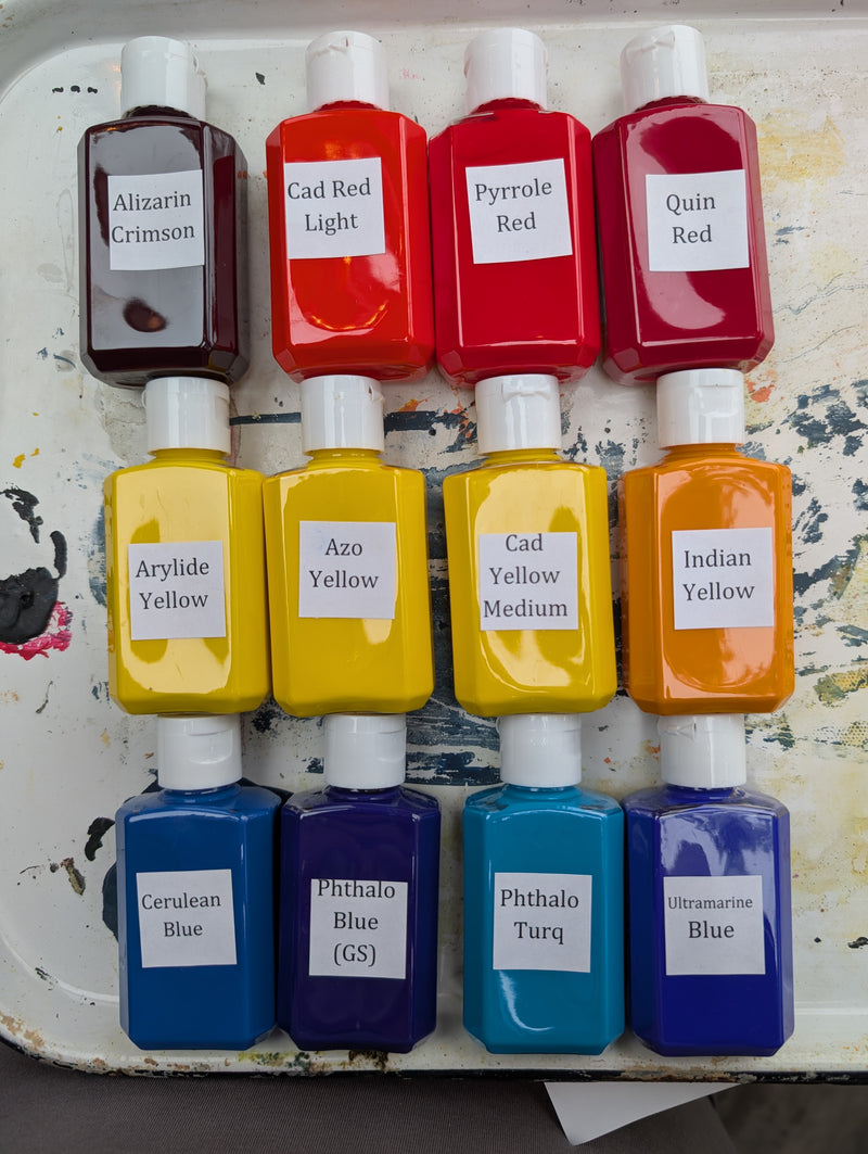 2026 - WLP - (12) Acrylic Paint Colors 2oz bottles