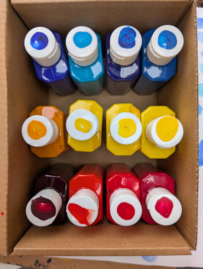 2026 - WLP - (12) Acrylic Paint Colors 2oz bottles