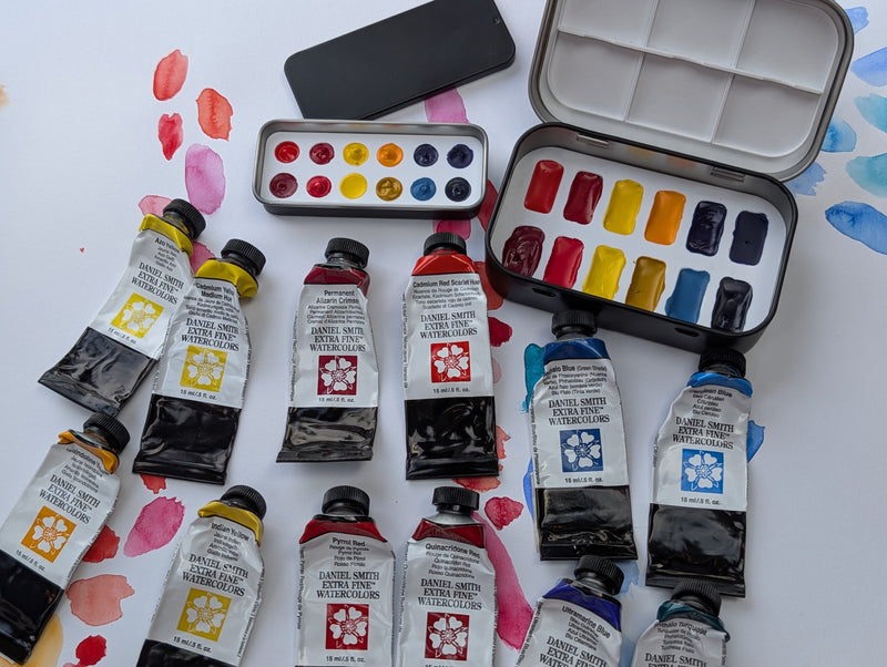 2026 Watercolor Tin Assortment-Daniel Smith (RYB-12)