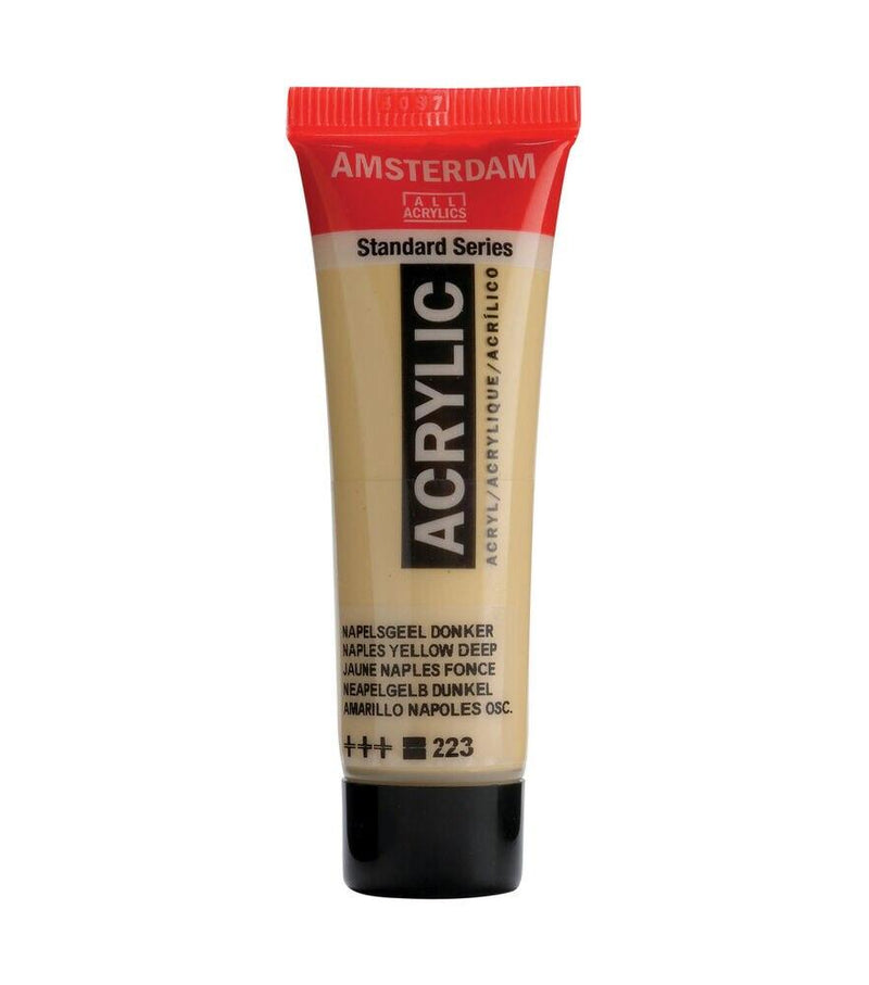 Amsterdam Acrylic Paint 20ml Naples Yellow Deep