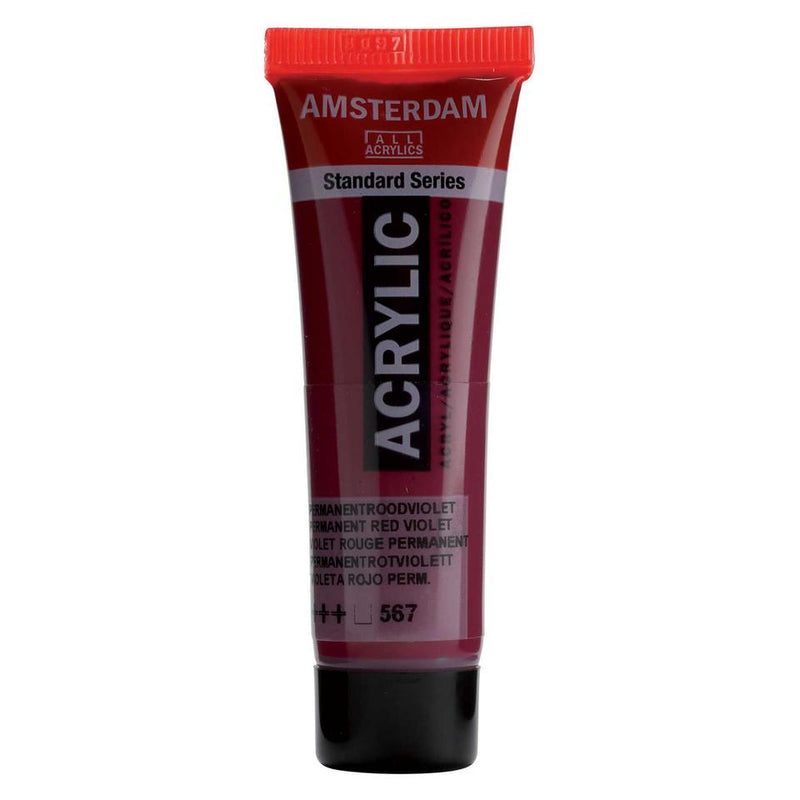 Amsterdam Acrylic Paint 20ml Perm Red Violet Lt