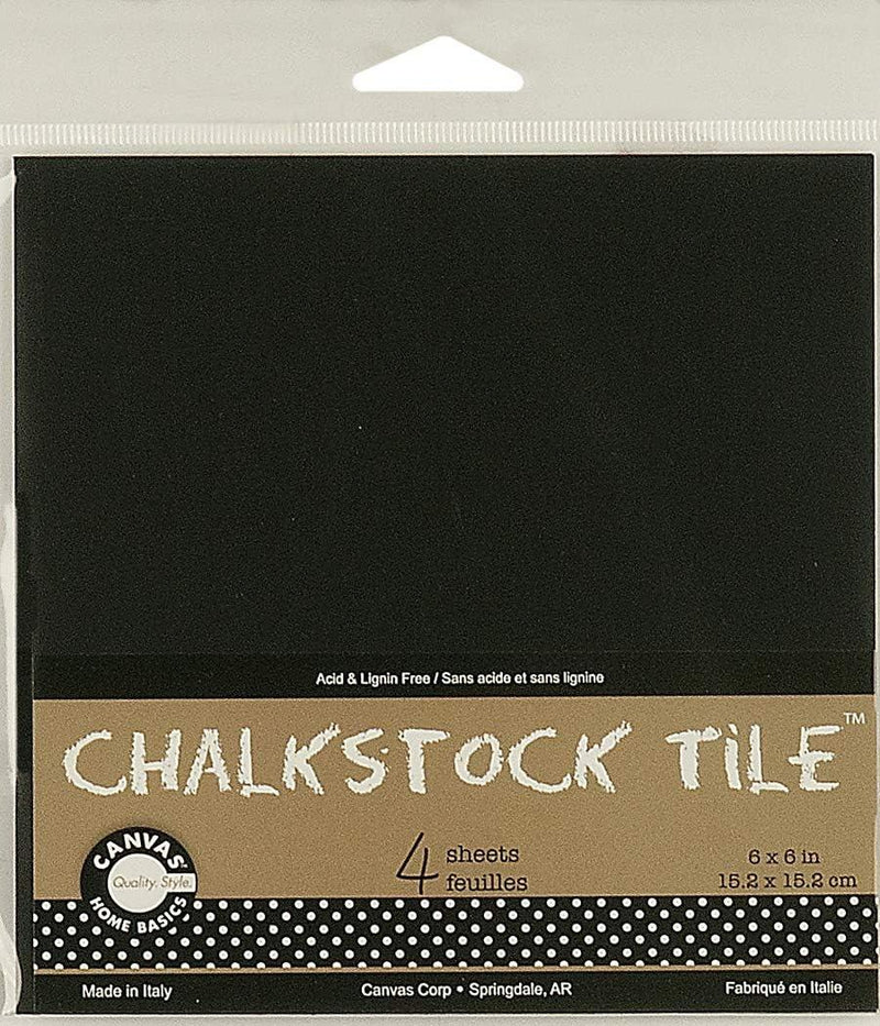 Chalkstock Tile 6x6 (4 sheets)