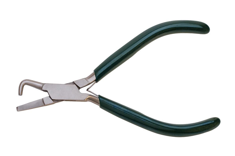 EuroTool Dimple Pliers 3mm Hooked Jaw Green