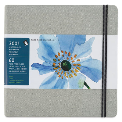 Square Mixed Media Sketchbook Art Journal Gift with 140 lbs (300