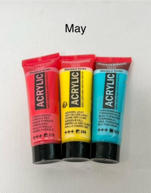 May 2024 WLP RYB Acrylic 3pc Set