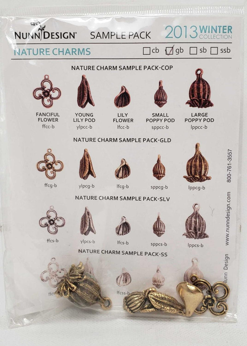 Nunn Design: Nature Charms - Gold