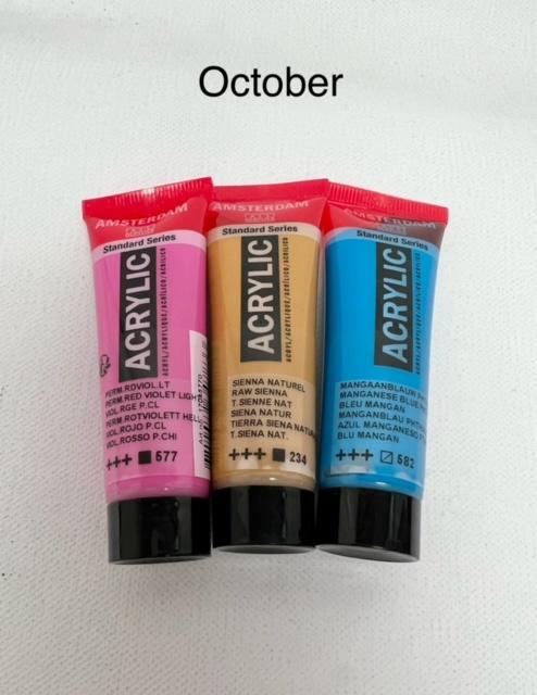 October 2024 WLP RYB Acrylic 3pc Set