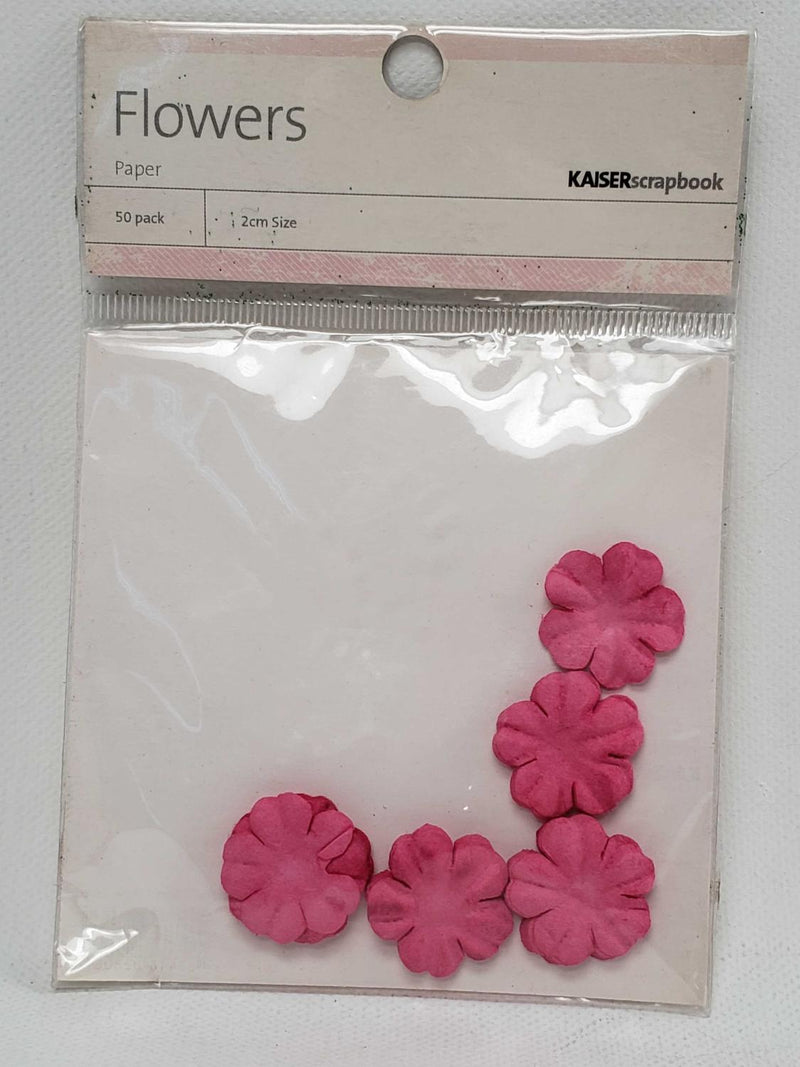 Paper Flowers - Hot Pink