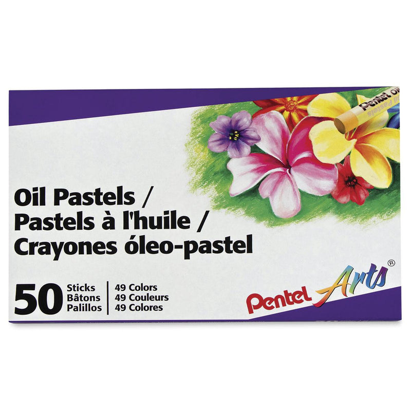 Pentel Arts 50 pc Oil Pastels