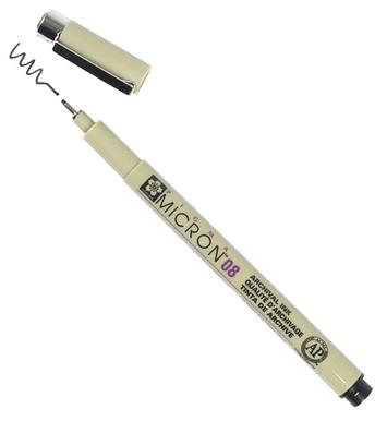 Sakura Pigma Micron 08 Pen Black