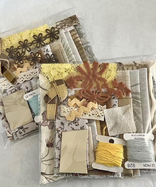 Slow Stitch Scrap Mini Kit - Neutrals