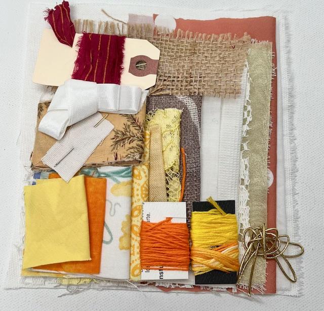 Slow Stitch Scrap Mini Kit - Yellow Set 2