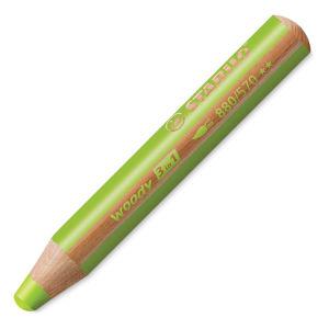 Stabilo Woody 3in1 Pencil - White 10mm