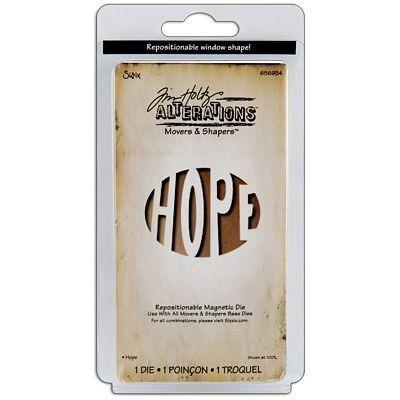 Tim Holtz Repositionable Magnetic Die: Hope