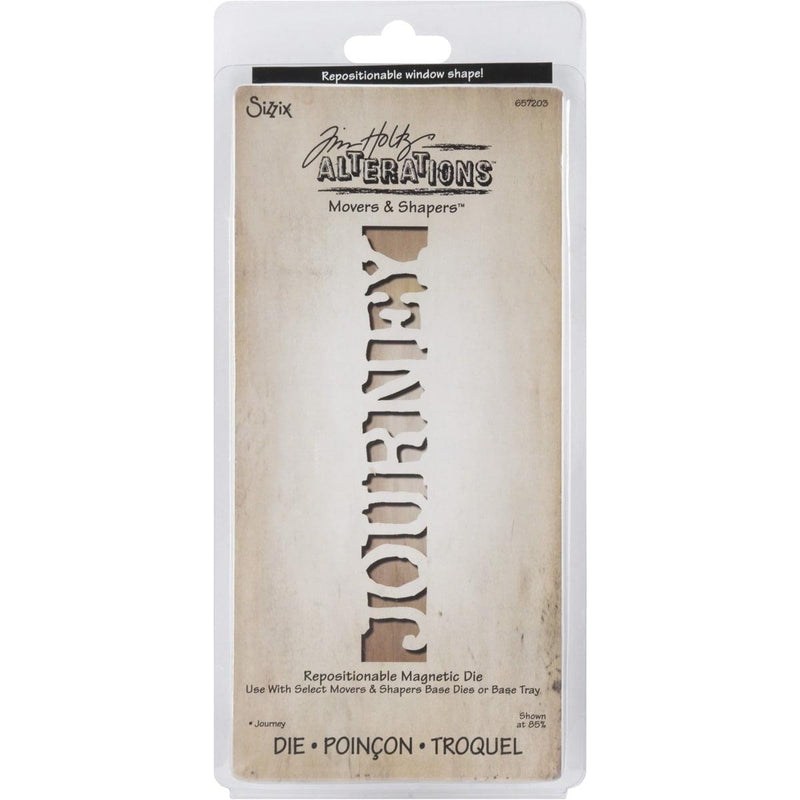 Tim Holtz Repositionable Magnetic Die: Journey