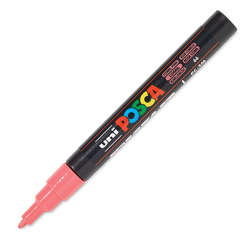 UNI-POSCA PAINT MARKER PC-3M Coral Pink 