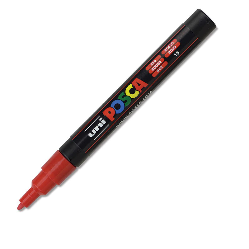 UNI-POSCA PAINT MARKER PC-3M Red