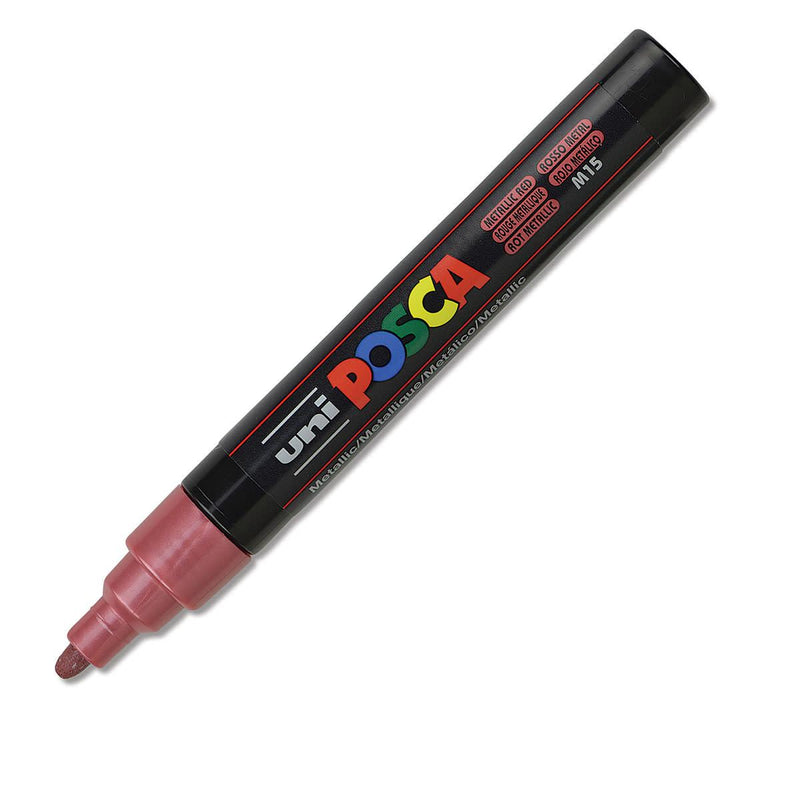 UNI-POSCA PAINT MARKER PC-5M Metallic Red 