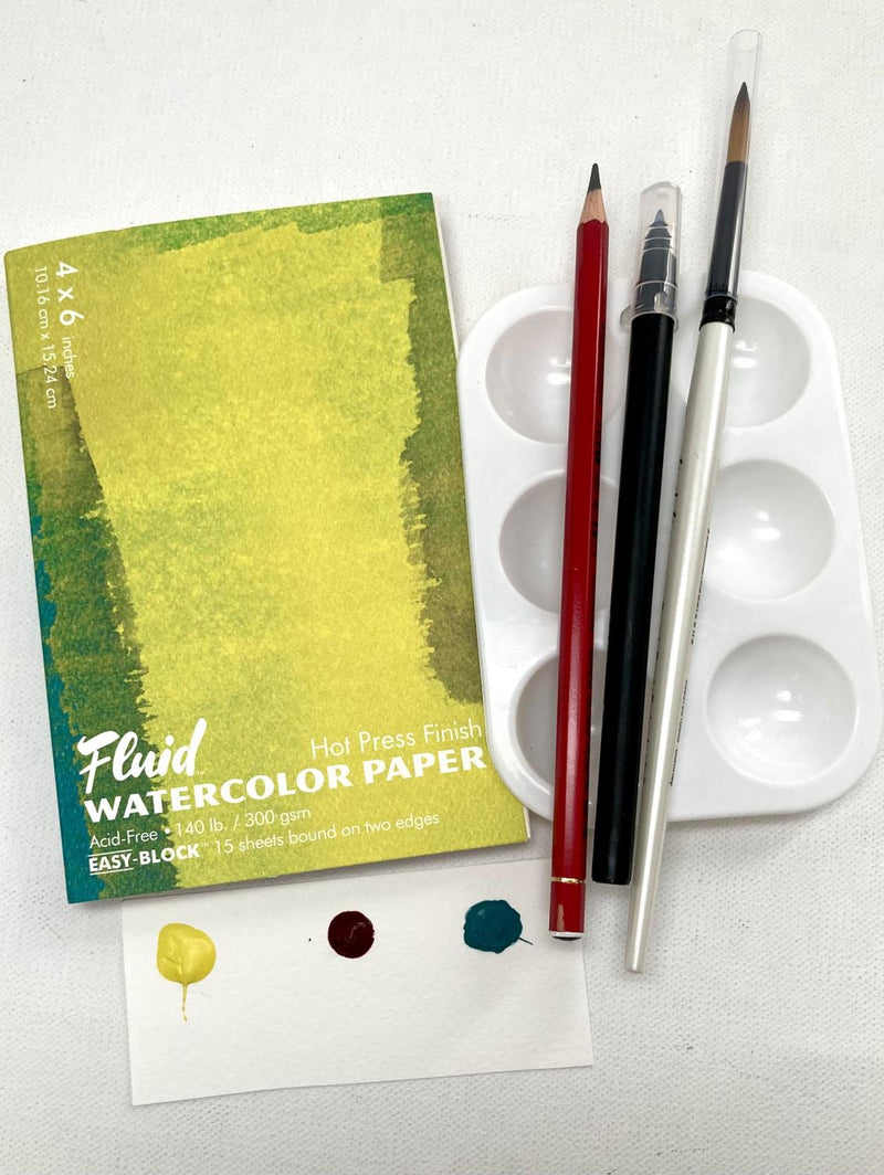 Watercolor Meditation Kit