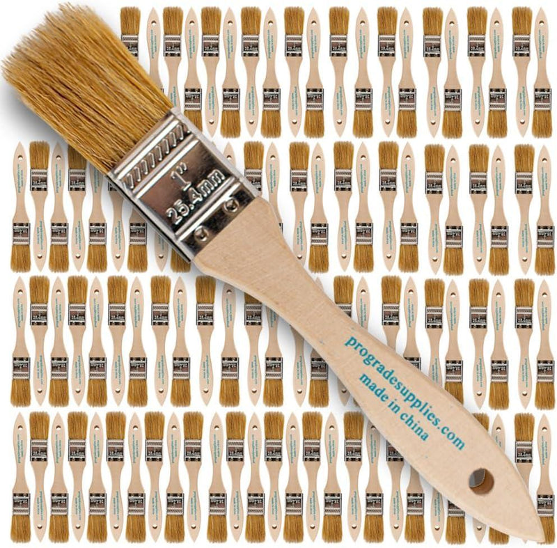 White Chip Brush 1"