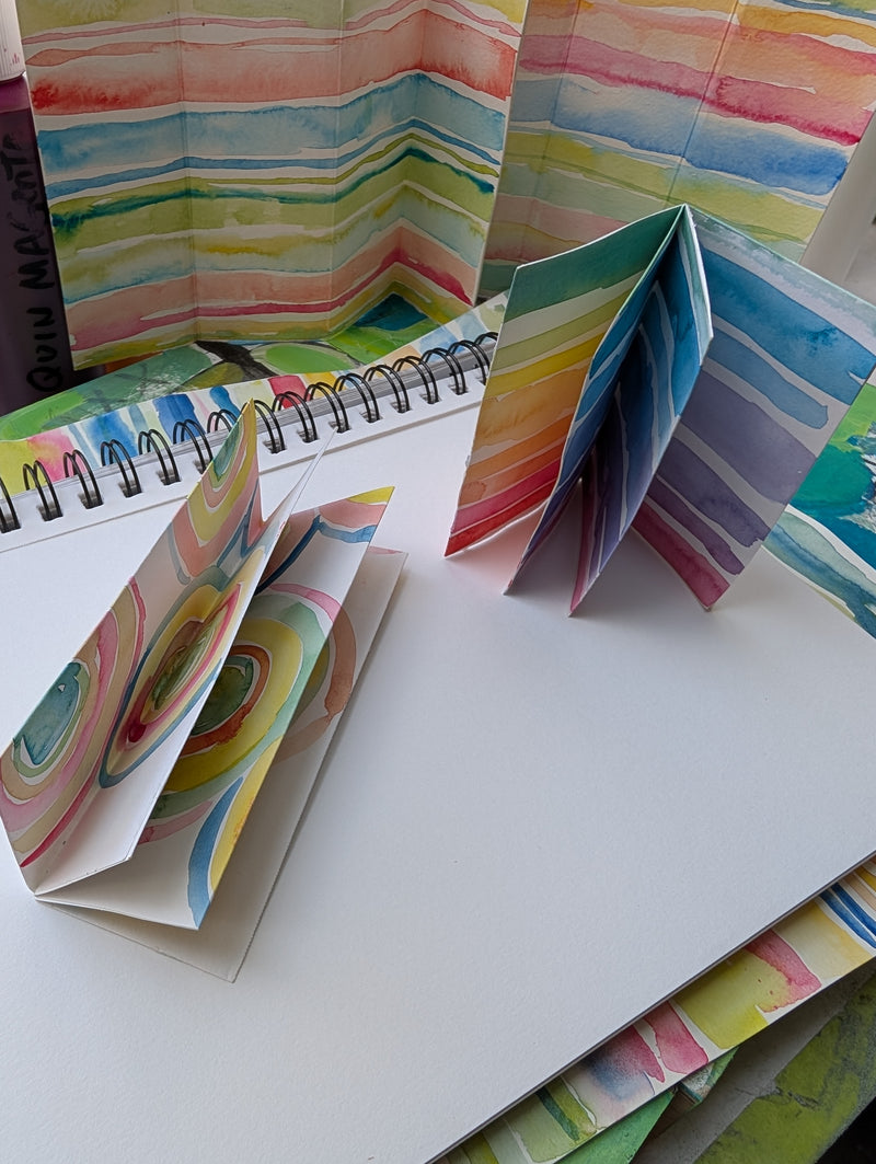 Watercolor Mini Booklet Kit