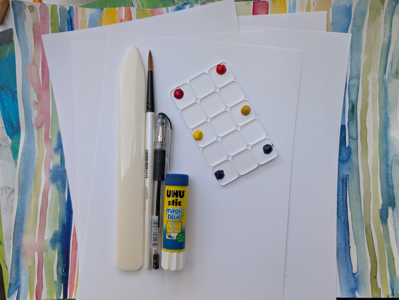 Watercolor Mini Booklet Kit