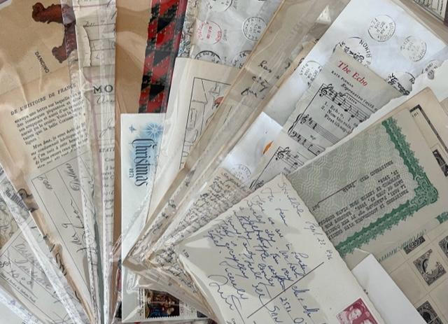 2023 Ephemera Kit - Vintage Correspondence