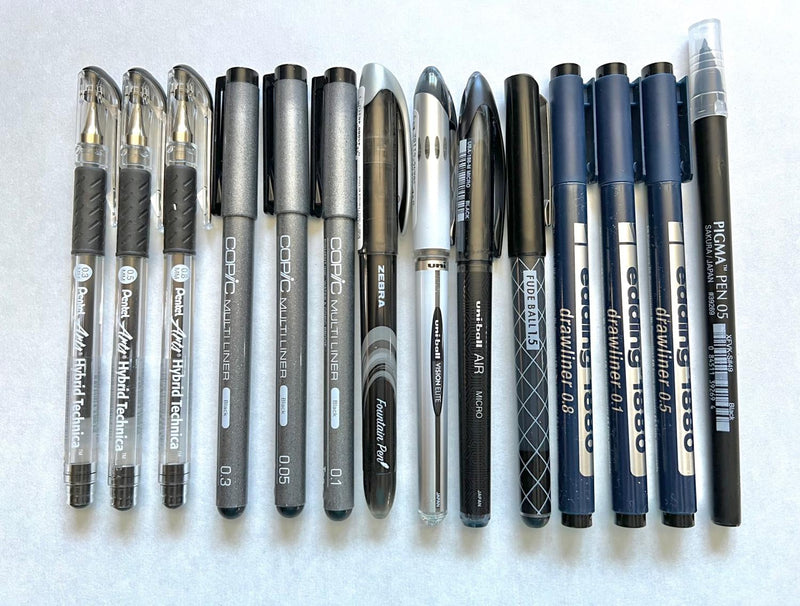 All The Blacks Pen Collection