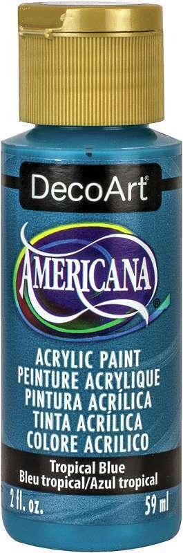 Americana Acrylic paint - Tropical Blue