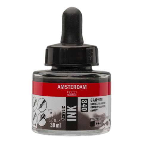Amsterdam GRAPHITE Acrylic Ink 30ml