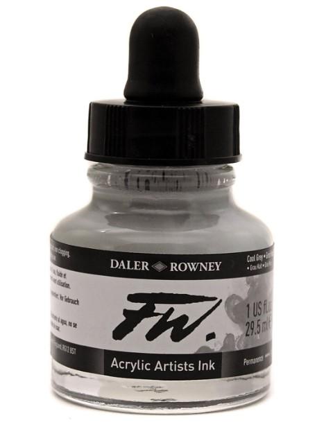 Daler Rowney FW Acrylic Ink 1oz Cool Grey