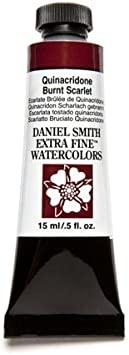 Daniel Smith Extra Fine 15ml  Quinacridrone Burnt Scarlet