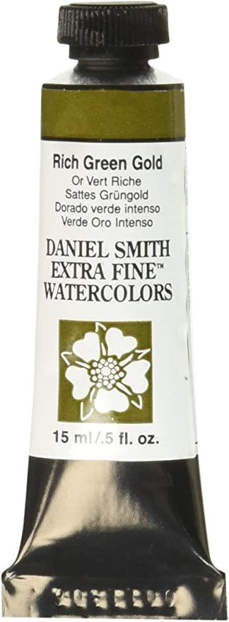 Daniel Smith Extra Fine 15ml  Rich Green Gold