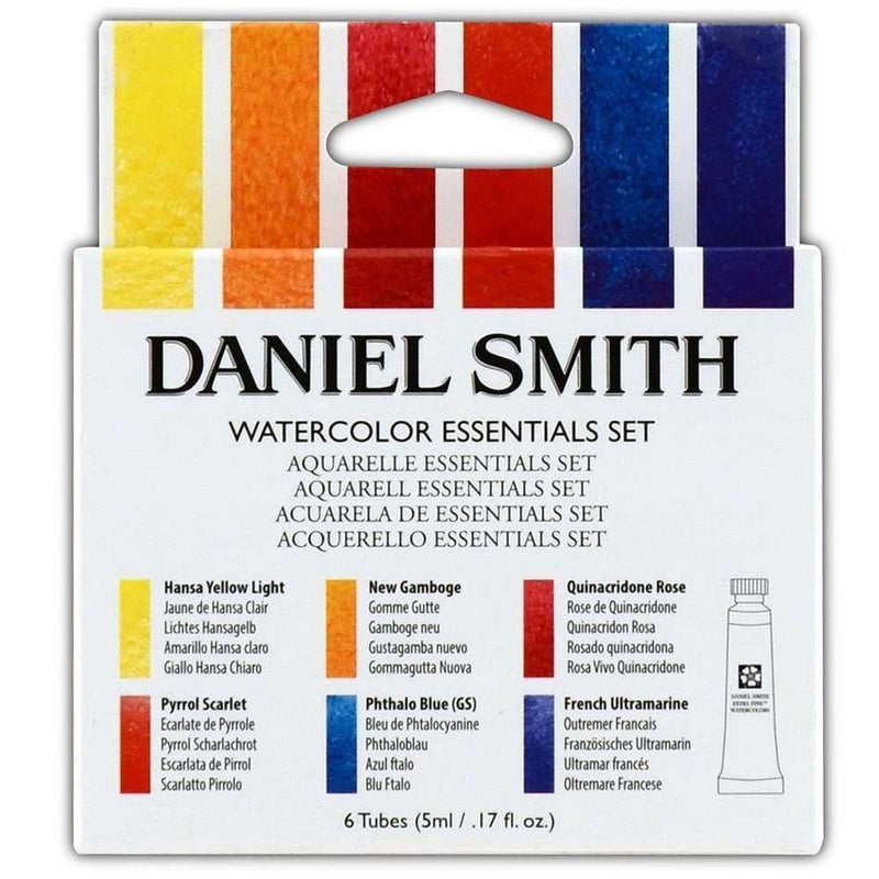 Daniel Smith WC Essentials 6pc 5ml tubes