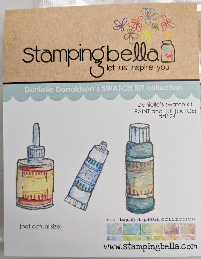 Stamping Bella DD Swatch Kit Paint & Ink LG