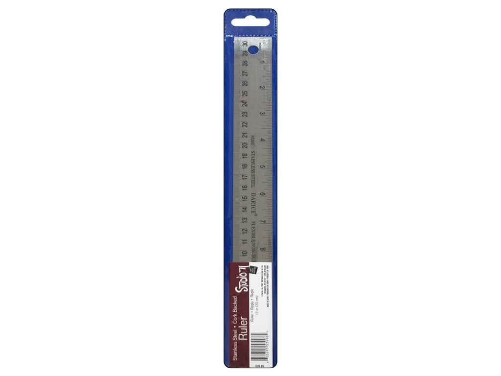 Stainless Steel Corked Backed Ruler
