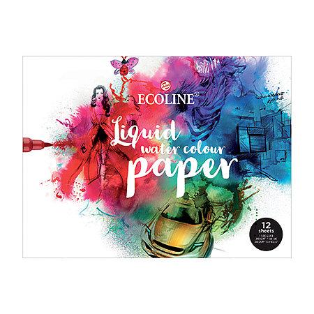 Ecoline Watercolor Paper Pad 9.4x12.6 140lb