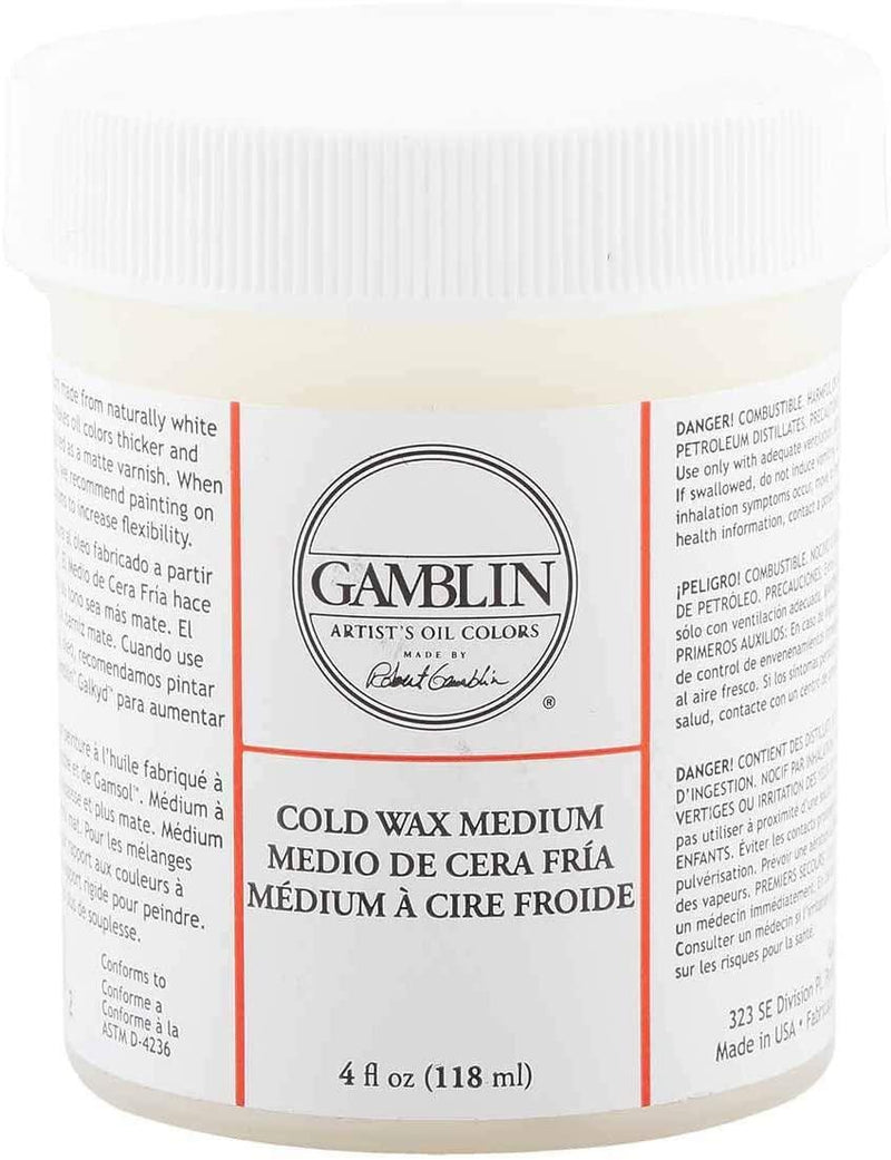 Gamblin Cold Wax Medium 4oz – A Work of Heart