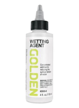 GOLDEN Acrylic Additive 4 oz Wetting Agent / Wetting Aid