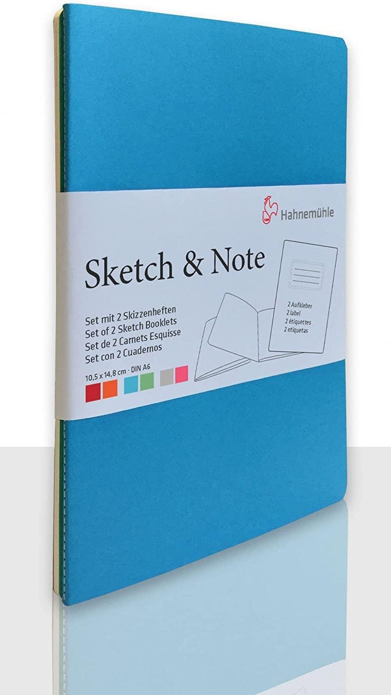 Hahnemuhle A5 Sketch & Note Blue Bundle 2pk