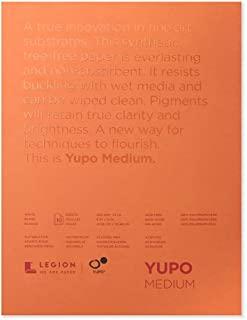 Legion Yupo Medium 9x12 White Polypropylene 10 sheets