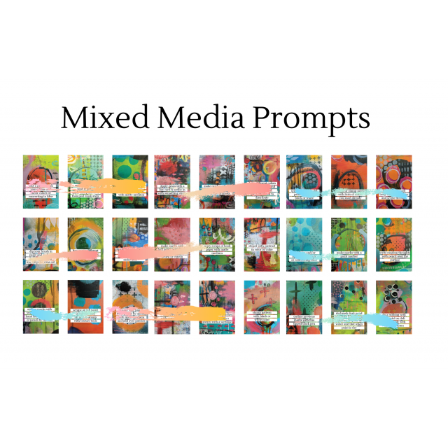 Original Mixed Media Prompts - Digital Download