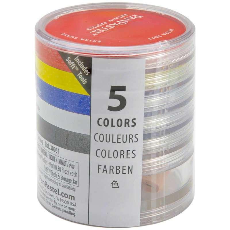 Pan Pastel 5 Color Set w Sofft Tools