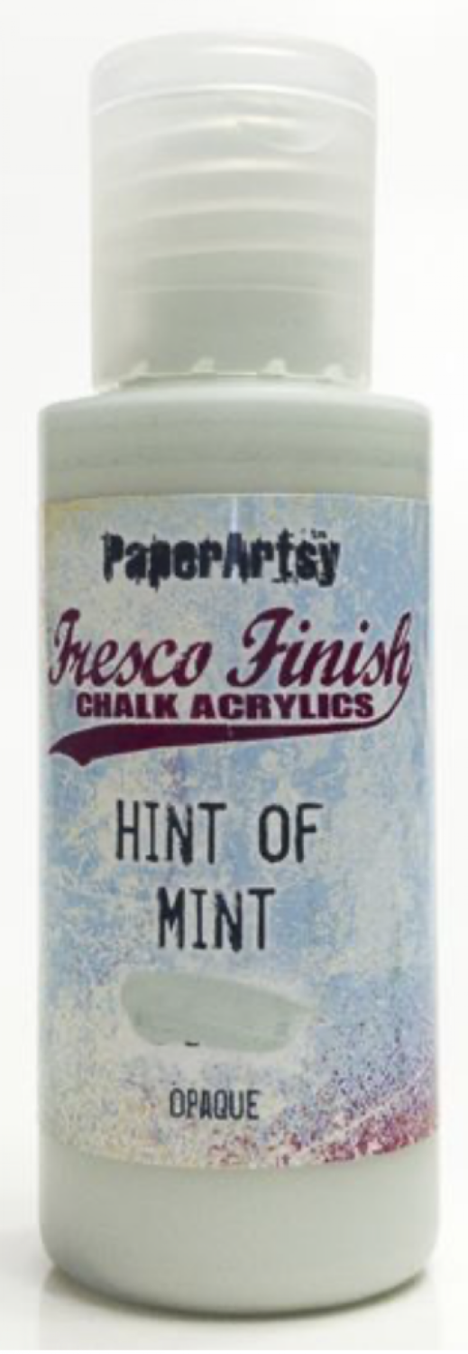 PaperArtsy Paint:  Hint of Mint