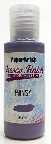 PaperArtsy Paint:  Pansy